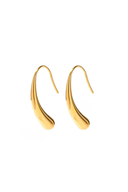 Linal 18k Gold Plated Threader Drop Earrings