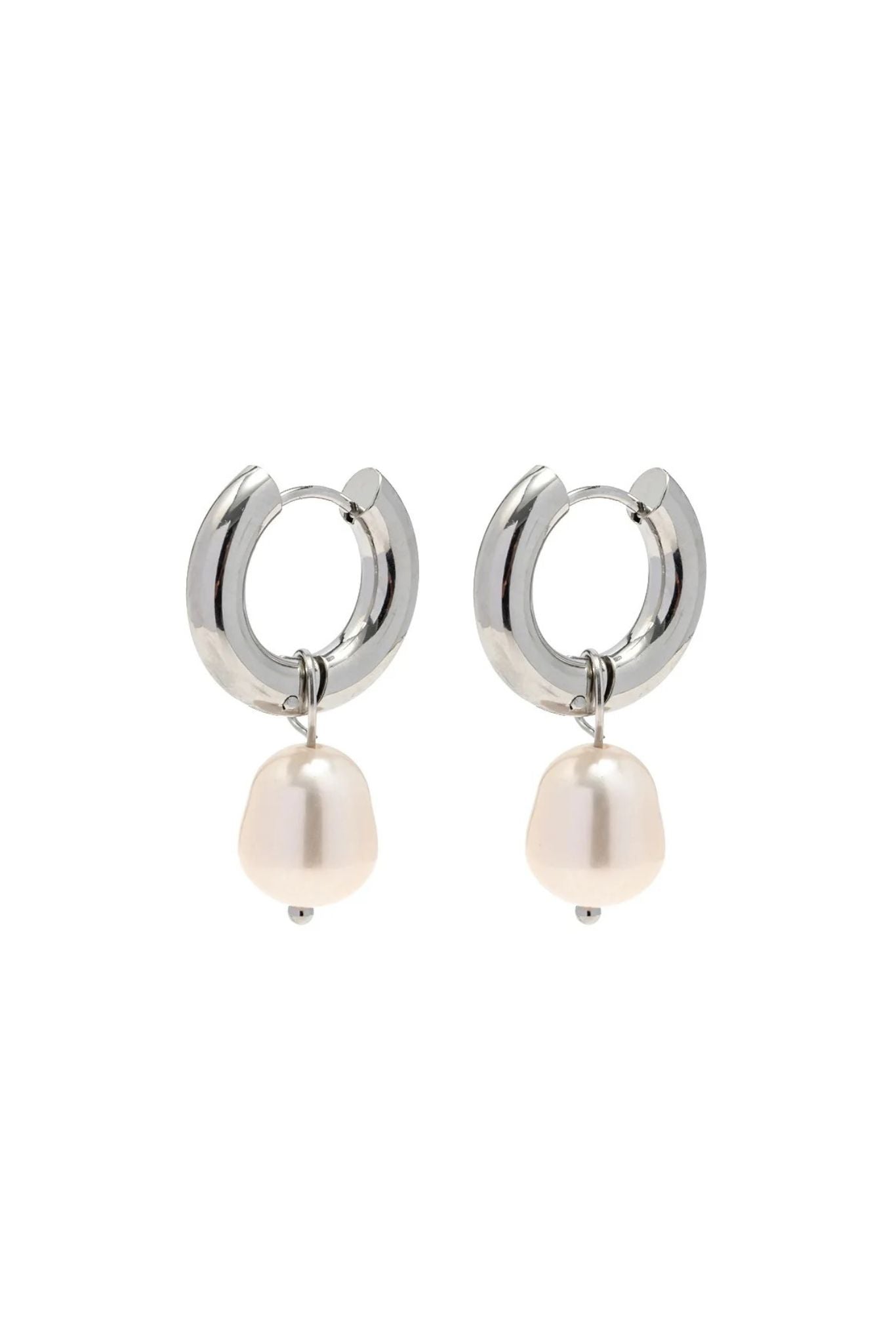 Cala 18k Gold Plated Pearl Drop Earrings