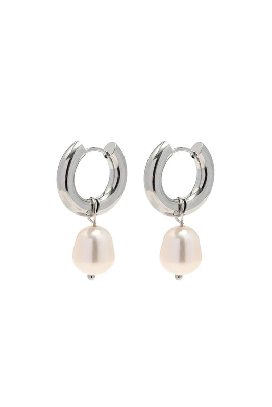 Cala 18k Gold Plated Pearl Drop Earrings