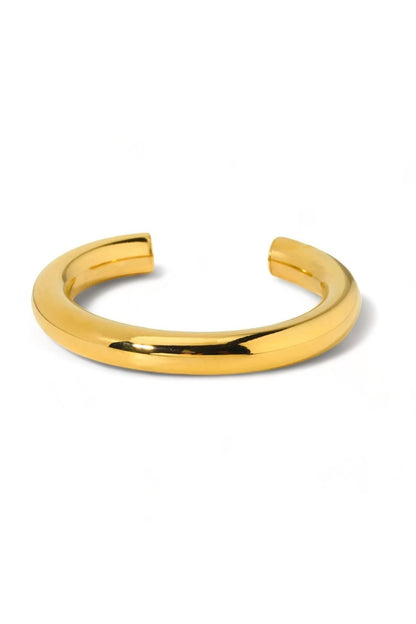 Maja 18k Gold Plated Tube Cuff Bracelet